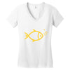 gold fish Women's V-Neck T-Shirt