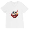 great wave ramen V-Neck Tee
