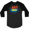 retro tv show unofficial art attack 3/4 Sleeve Shirt