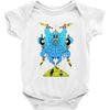 demon squid god Baby Bodysuit