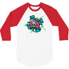 skull pops 3/4 Sleeve Shirt