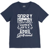 This Guy Is Taken By A Super Sexy April Girlfriend V-Neck Tee