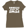 boobs Ladies Fitted T-Shirt