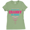 Have No Fear Granny Is Here Ladies Fitted T-Shirt