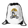 ride surf Drawstring Bags