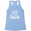 Only the Best Dads get Promoted to Papa Racerback Tank