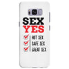 SEX YES HOT SEX SAFE SEX GREAT SEX Samsung Galaxy S8 Plus