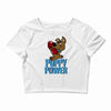 puppy power Crop Top