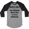 March Girls 3/4 Sleeve Shirt