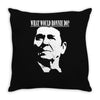 ronald reagan american president Throw Pillow