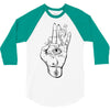 hand 3/4 Sleeve Shirt