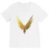 the fly bird   maverick jake paul   gold V-Neck Tee