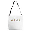 psycho animals Adjustable Strap Totes