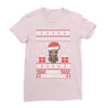groot christmas Ladies Fitted T-Shirt
