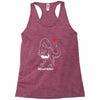 pregnant rex Racerback Tank