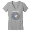 You are Here Women's V-Neck T-Shirt