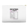 December Girl Facts Sagittarius Accessory Pouches