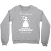 Princesses Are Born In February Crewneck Sweatshirt
