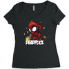 deadpool Women's Triblend Scoop T-shirt