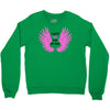 i wear pink for my mom Crewneck Sweatshirt