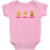 money power woman Baby Bodysuit