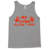 my zombie killing t shirt Tank Top