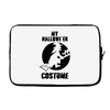 my witch halloween costume Laptop sleeve