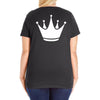 Original 1993 With Crown Ladies Curvy T-Shirt