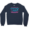 I Love Someone with Thyroid Cancer to The Moon and Back to Infinity Crewneck Sweatshirt