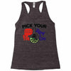pick your poison Racerback Tank