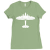 heinkel he111 bomber germany deutschland Ladies Fitted T-Shirt