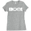 boo pumpkin Ladies Fitted T-Shirt