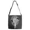 never game over Adjustable Strap Totes