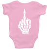 Flipping Someone Off Baby Bodysuit