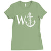w anchor Ladies Fitted T-Shirt