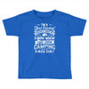 love camping!!! Toddler T-shirt