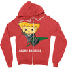 what's in his briefqueso Zipper Hoodie
