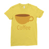 coffee (4) Ladies Fitted T-Shirt