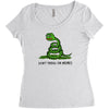 don't tread on memes Women's Triblend Scoop T-shirt