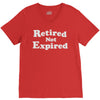 retired not expired V-Neck Tee