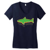 pool shark Women's V-Neck T-Shirt