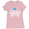 World's Best Godfather Ever Ladies Fitted T-Shirt