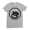 snake black Ladies Fitted T-Shirt