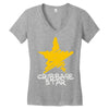 cribbage star Women's V-Neck T-Shirt