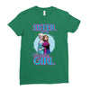 sister of the birthday girl Ladies Fitted T-Shirt
