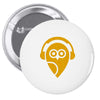 owl  (8) Pin-back button
