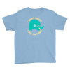an elephant never cares Youth Tee