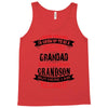 Super Cool Grandad Of A Freaking Awesome Grandson Tank Top