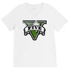 five logo V-Neck Tee