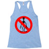 stop alien Racerback Tank